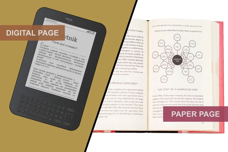 Example of two types of a
document